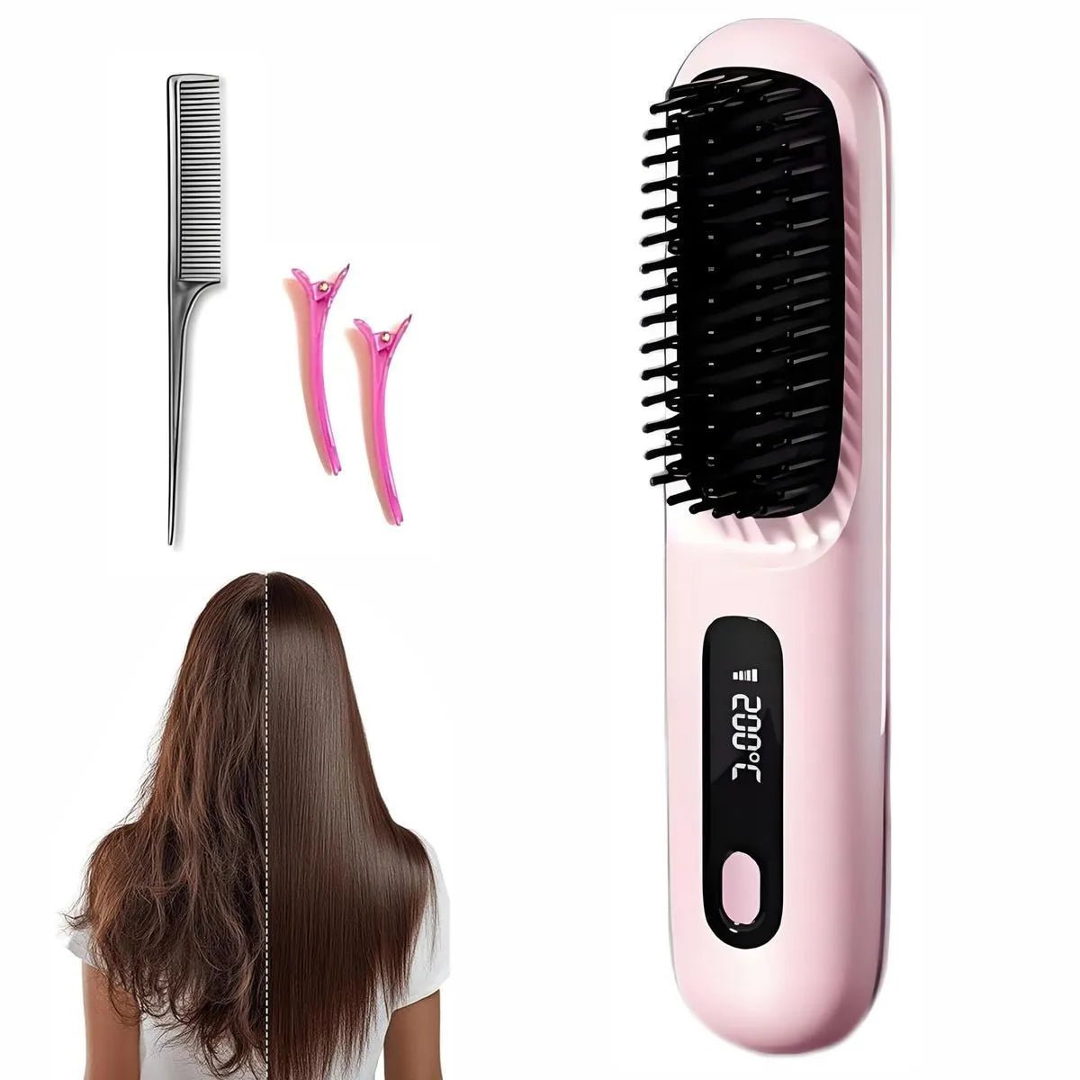 Torffy Portable Straightener Brush ProMax™ - Mynuvana Shop