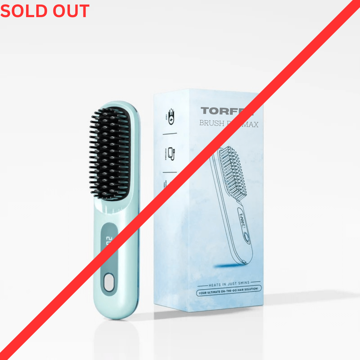 Torffy Portable Straightener Brush ProMax™ - Mynuvana Shop