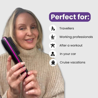Torffy Portable Straightener Brush ProMax™ - Mynuvana Shop