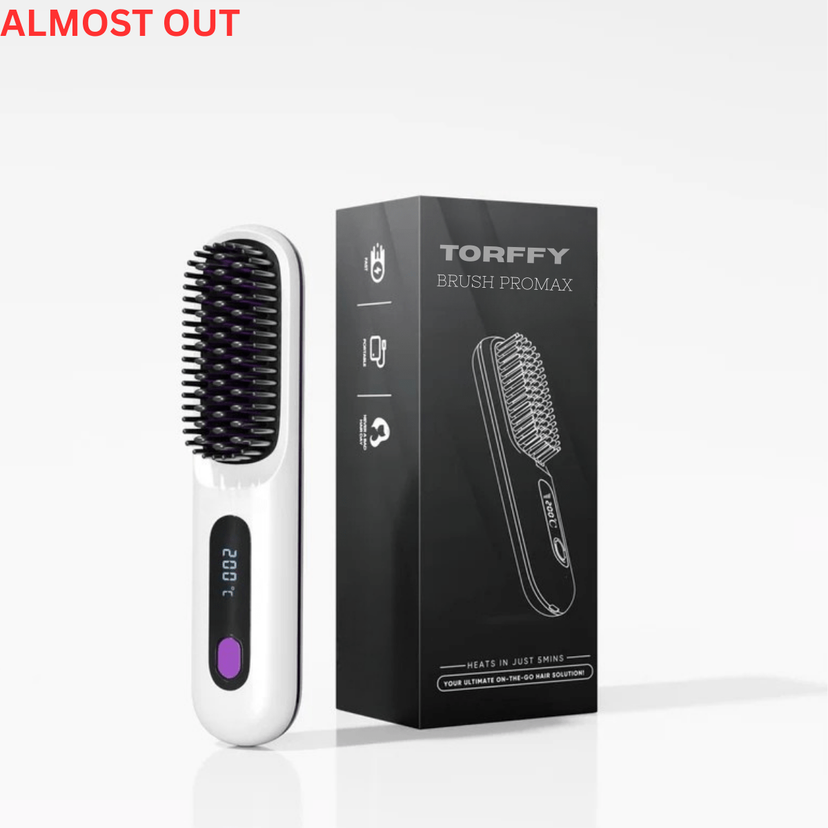 Torffy Portable Straightener Brush ProMax™ - Mynuvana Shop