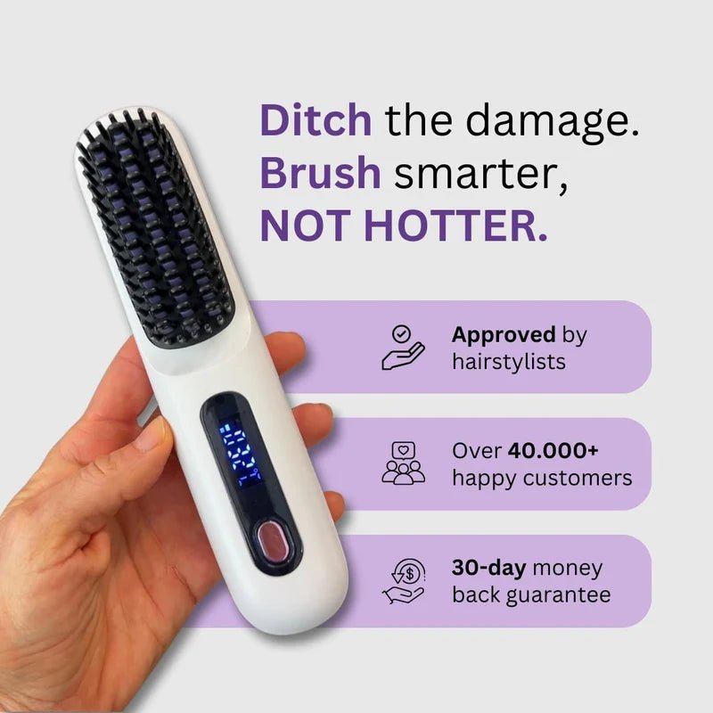Torffy Portable Straightener Brush ProMax™ - Mynuvana Shop