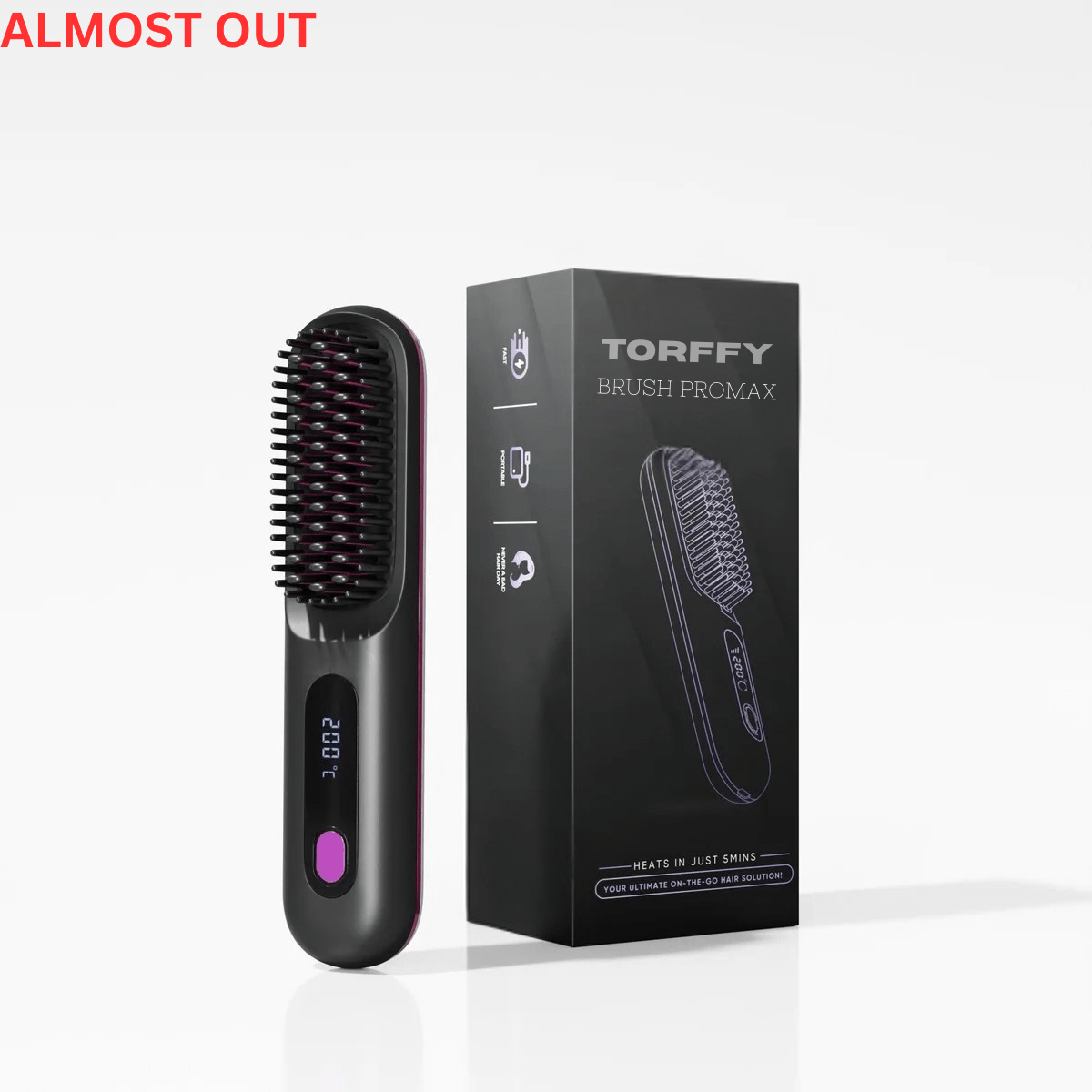 Torffy Portable Straightener Brush ProMax™ - Mynuvana Shop
